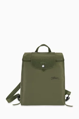 Buy Longchamp Green Le Pliage Backpack in Recycled Canvas For Women Online Ounass Bahrain