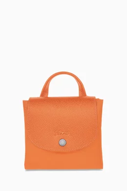 Buy Longchamp Orange Le Pliage Backpack in Recycled Canvas For Women Online Ounass Bahrain