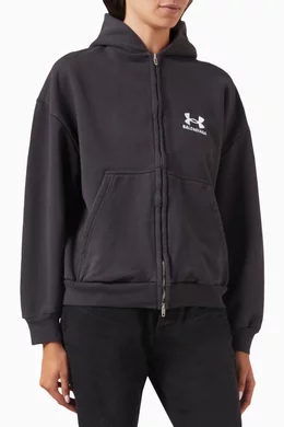 Under armour zip up sweater top