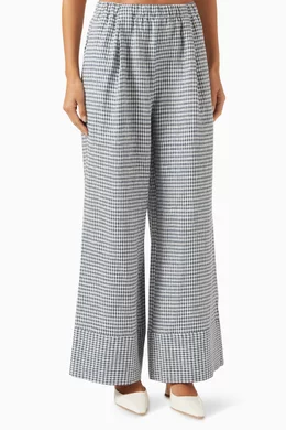 Reformation plaid pants discount