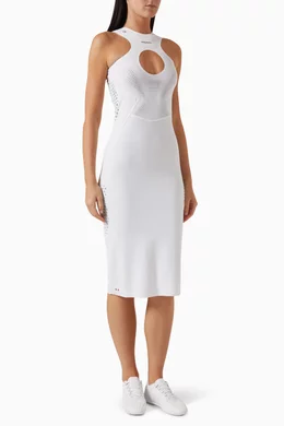 Buy Coperni White x PUMA Cut out Midi Dress For Women Online Ounass Bahrain