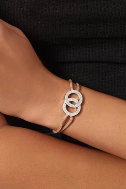Buy BVLGARI Gold BVLGARI BVLGARI Fortuna U Bracelet in Sterling Silver For Women Online Ounass Bahrain