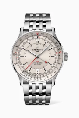 Buy Breitling Neutral Navitimer Automatic GMT Watch 41mm For UNISEX Online Ounass Bahrain