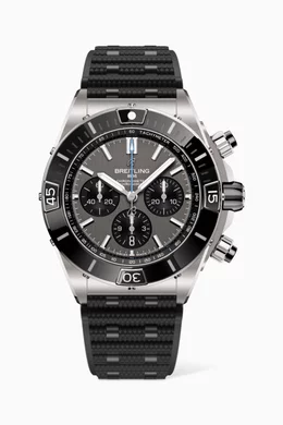 Buy Breitling Black Super Chronomat B01 Automatic Watch 44mm For Men Online Ounass Bahrain