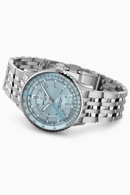 Breitling navitimer 41mm blue clearance
