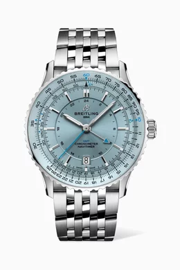 Buy Breitling Blue Navitimer Automatic GMT Watch 41mm For UNISEX Online Ounass Bahrain
