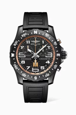 Buy Breitling Black Endurance Pro IRONMAN Finisher Watch 44mm For Men Online Ounass Bahrain