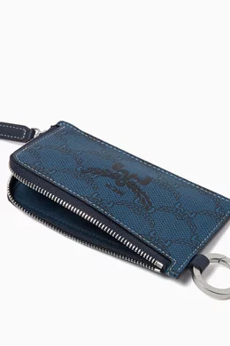 Buy MCM Blue Himmel Lanyard in Lauretos Canvas For Men Online Ounass Bahrain