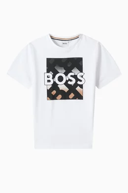 Boss printed t shirt store