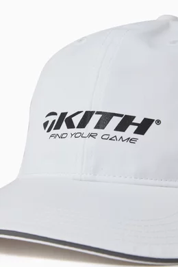 Buy Kith White x TaylorMade Reflective Baseball Cap in Nylon For Men Online Ounass Bahrain