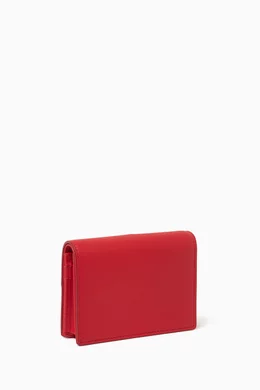 Buy MCM Red Diamond Snap Wallet in Spanish Calf Leather For Women Online Ounass Bahrain
