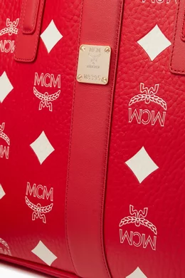 Mcm medium liz tote clearance