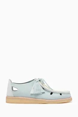 Buy Kith Blue x Clarks Originals Brixham Sandals in Leather For Men Online Ounass Bahrain