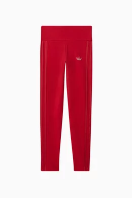 Adidas leggings red deals