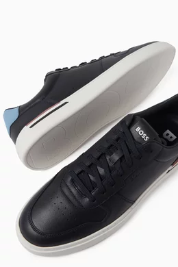 Boss leather sneakers 2025