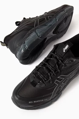 Asics black work shoes online