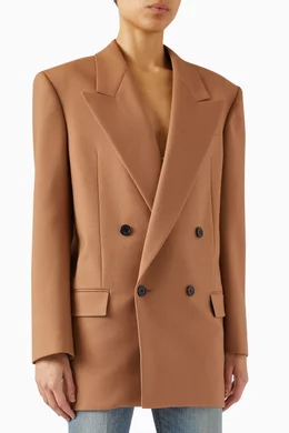 Ysl double breasted blazer 2025