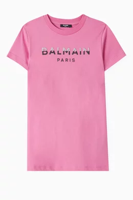 Balmain paris t shirt dress discount