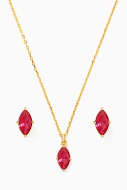 Kate spade earrings and necklace set hotsell