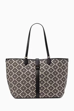 Tory burch gemini link jacquard tote cheap