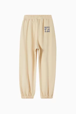Fendi logo sweatpants clearance
