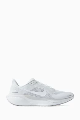 Buy Nike Running White Air Zoom Pegasus 41 Sneakers in Stretch Knit For Men Online Ounass Bahrain