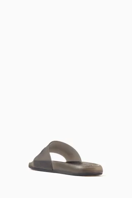 Transparent slide sandals 2025
