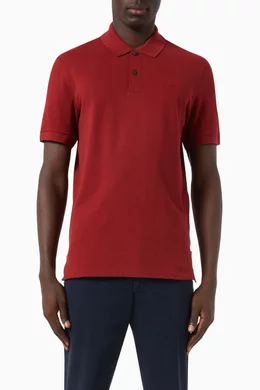Buy BOSS Red Pallas Polo Shirt in Cotton pique For Men Online Ounass Bahrain