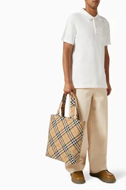 Burberry fabric bag on sale