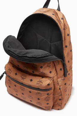 Buy MCM Brown Medium Stark Backpack in Nylon For Men Online Ounass Bahrain