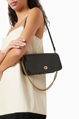 Buy Coach Black Dinky Crossbody Bag in Glovetanned Leather For Women Online Ounass Bahrain