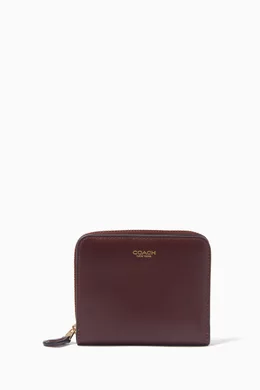 Buy Coach Burgundy Billfold Wallet in Leather For Women Online Ounass Bahrain