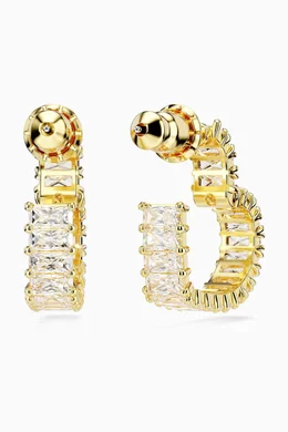 Swarovski heart hoop earrings online