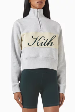 Kith zip up sweatshirt shop