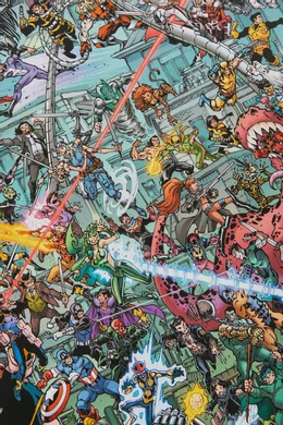 ポスター Marvel | Kith Cinematic Universe Poster Buy Kith Multicolour x Marvel Cinematic Universe Poster For