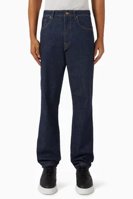 Buy Selected Homme Blue 190 Cole Tapered fit Jeans in Denim For Men Online Ounass Bahrain