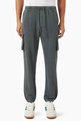 Buy Kith Grey Interlock Sennet II Cargo Pants in Cotton For Men Online Ounass Bahrain