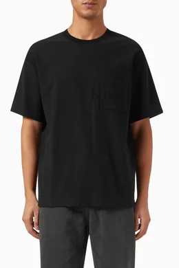 Buy Kith Black Quinn T shirt in Cotton For Men Online Ounass Bahrain