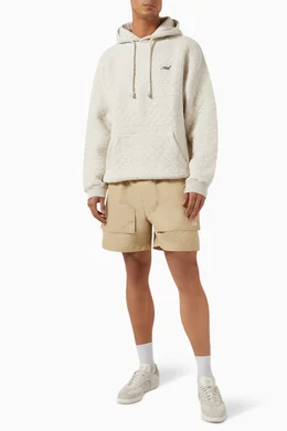 Buy Kith Neutral Williams III Hoodie in Interlock Cotton knit For Men Online Ounass Bahrain