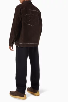 ジャケット・アウター Kith Ladder Stitch Suede Overshirt Kith Ladder Stitch Suede Overshirt