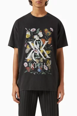 Kith black tee outlet