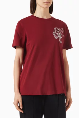 Burgundy kenzo shirt 2025