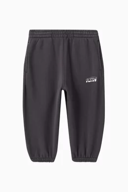 Buy Kith Grey Baby Collegiate Nelson Pants in French Terry For Baby Boys Online Ounass Bahrain