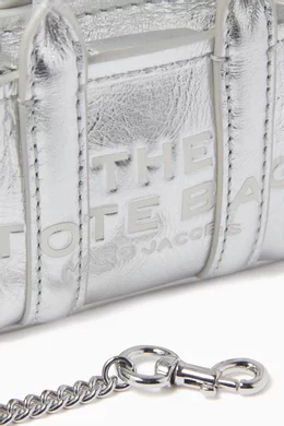 Marc jacobs silver tote online
