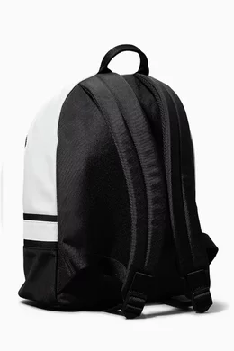 Buy Calvin Klein Black Colourblock Logo Backpack in Canvas For Boys Online Ounass Bahrain
