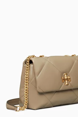 Buy Tory Burch Black Small Kira Diamond-quilted Shoulder Bag in