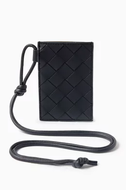 Bottega veneta badge holder outlet