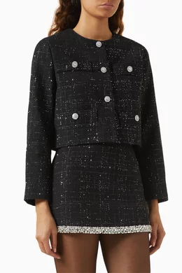 Maje sequin jacket new arrivals