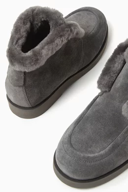 Grey suede 12 clearance