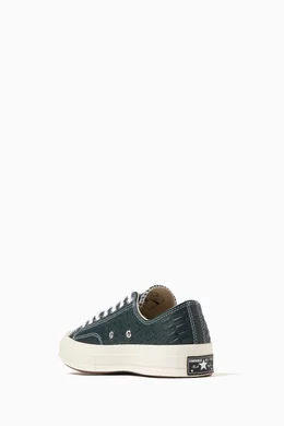 Buy Kith Green x Converse Chuck Taylor All Star 1970 Ox Sneakers in Leather For Men Online Ounass Bahrain